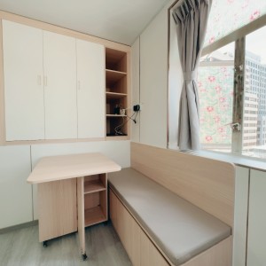 旺角-青年公寓RF区B2B-独卫单间有窗近地铁空间超大