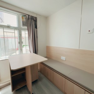 旺角-青年公寓RF区C-独卫单间有窗近地铁空间超大