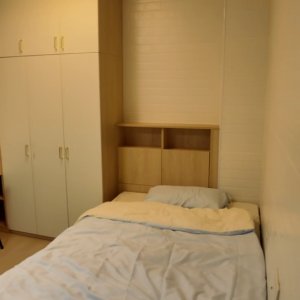 柯士甸大厦-C房studio-理工只要步行400米，只要400米！近佐敦站步行可达，都会20分钟可到。有窗带家电独卫套间空间大