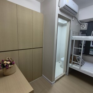 尖沙咀柯士甸道132-134号太极大楼6号房地铁旁步行到理工上床下桌空间超大