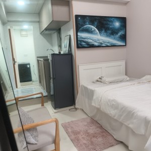 湾仔鵝頸波斯富大厦5D-C-近铜锣湾地铁站2分即达，港大20分钟通勤卫浴干湿分离，窗外就是时代广场