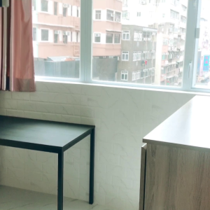 利群大厦精品studio5号房-一室一厅带景观窗，旺角站30秒即达交通方便