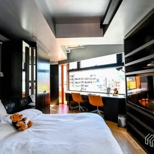 中环The Jonathan服务式公寓studio-半山黄金地段，港大优选15分钟内地铁可达