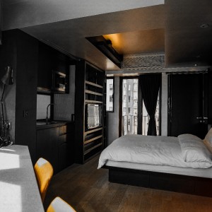 中环The Jonathan服务式公寓studio-半山黄金地段，港大优选15分钟内地铁可达