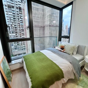 西营盘轻奢住宅服务式公寓一室一厅套房-地铁步行2分可达，港大绝配步行6分地铁1站