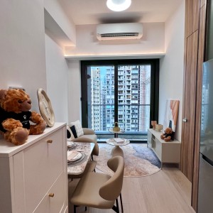 西营盘轻奢住宅服务式公寓一室一厅套房-地铁步行2分可达，港大绝配步行6分地铁1站