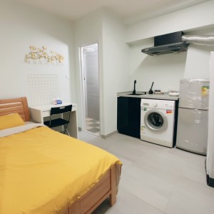 花园街超值大房studioD房-旺角站两分钟到理工有直达巴士，工作就读都可