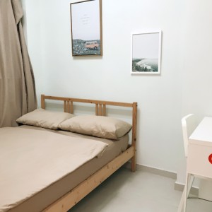 太子站附近必发大厦公寓B室-三室一厅近地铁带电梯男生优选