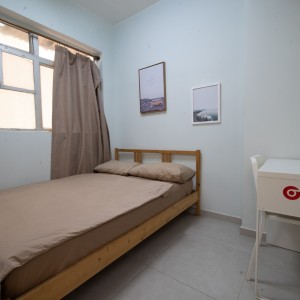 太子站附近必发大厦公寓B室-三室一厅近地铁带电梯男生优选