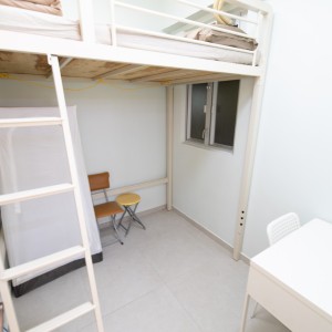 太子站附近必发大厦公寓C室-三室一厅近地铁带电梯超值单间男生优选