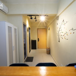 太子站附近必发大厦公寓C室-三室一厅近地铁带电梯超值单间男生优选