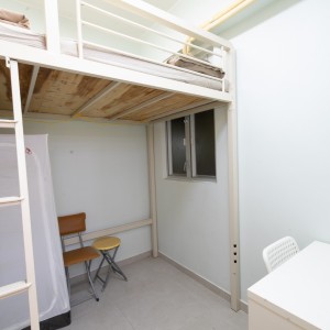 太子站附近必发大厦公寓C室-三室一厅近地铁带电梯超值单间男生优选