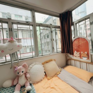 泰怡大厦6楼公寓套间B/C室-四室一厅近太子旺角东理工巴士直达女生优选