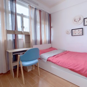 泰怡大厦4楼公寓套间A/B房-四室一厅近太子旺角东理工巴士直达女生优选