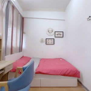 泰怡大厦4楼公寓套间A/B房-四室一厅近太子旺角东理工巴士直达女生优选