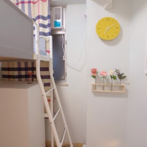 泰怡大厦4楼公寓套间C房-四室一厅近太子旺角东理工巴士直达女生优选