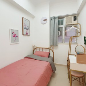 泰怡大厦2楼公寓套间A/B室-四室两卫近太子旺角东理工巴士直达仅限男生