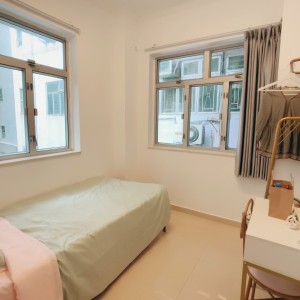 泰怡大厦2楼公寓套间C室-四室两卫近太子旺角东理工巴士直达仅限男生