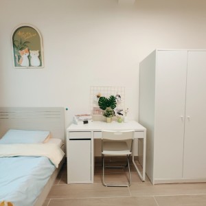 观塘东九龙鸿图道服务式公寓B房-城市大学浸会大学地铁13分钟直达，科技大学可选