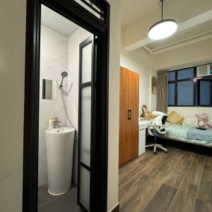 观塘东九龙鸿图道服务式公寓C房-城市大学浸会大学地铁13分钟直达，科技大学可选