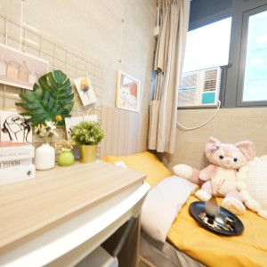 观塘东九龙鸿图道服务式公寓E房-城市大学浸会大学地铁13分钟直达，科技大学可选