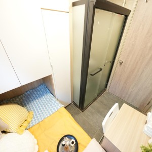 观塘东九龙鸿图道服务式公寓E房-城市大学浸会大学地铁13分钟直达，科技大学可选