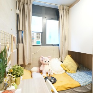 观塘东九龙鸿图道服务式公寓E房-城市大学浸会大学地铁13分钟直达，科技大学可选