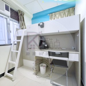 弥敦道太子大厦公寓四人套间男女生均可（3楼D室）-均有独卫，距理工巴士16分，浸会巴士15分，城大地铁两站，都会巴士6分