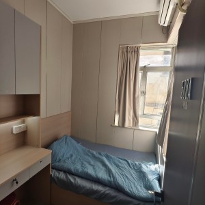 尖沙咀65号学生公寓两房套间有独卫508AB-理工步行五分，尖沙咀地铁站步行6分，都会大学巴士通勤15分