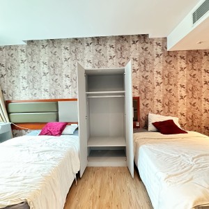 KONE独卫双人间-步行旺角地铁站🚇3分钟；油麻地地铁站🚇3分钟，理工巴士9分钟直达，15/16/17楼