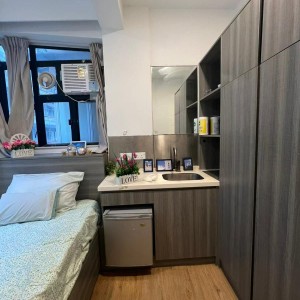 铜锣湾礼希大楼2楼C房studio-地铁站步行5分，港大20分钟即达