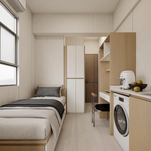 尖沙咀75号理工天花板级studio106室-理工步行只要450米！都会大学巴士通勤15分，尖沙咀地铁步行500米即达，楼下就是巴士站