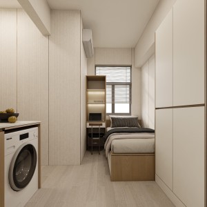 尖沙咀75号理工天花板级studio302室-理工步行只要450米！都会大学巴士通勤15分，尖沙咀地铁步行500米即达，楼下就是巴士站