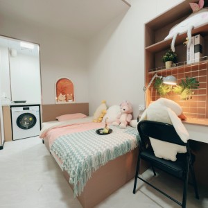 港岛金钟秀华坊港大studio法式庭院房G房-超全配套带食堂三分钟到金钟，港大全程18分钟理工全程20多分钟，交通超便利