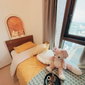 观塘将军澳日出康城LP6套二女生B-高档海景城景单人间，到科大巴士+港铁30分钟即达，科大学生优选