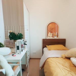 观塘将军澳日出康城LP6套四男生B-高档海景单人间，到科大巴士+港铁30分钟即达，科大学生优选