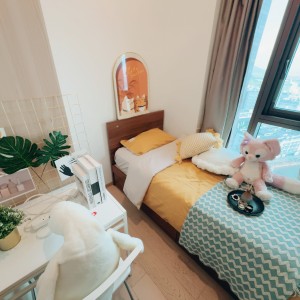 观塘将军澳日出康城LP6套五男生B-高档海景单人间，到科大巴士+港铁30分钟即达，科大学生优选