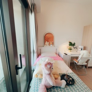 观塘将军澳日出康城LP6套五男生A-高档海景单人间，到科大巴士+港铁30分钟即达，科大学生优选