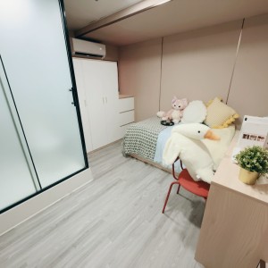 旺角青年公寓AB区A9-独卫单间有窗专业学生公寓，理工16分到都会15分，旺角站270米，生活便捷