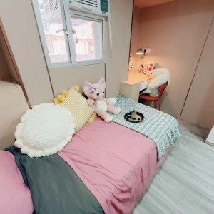 旺角青年公寓AB区A6-独卫单间有窗专业学生公寓，理工16分到都会15分，旺角站270米，生活便捷