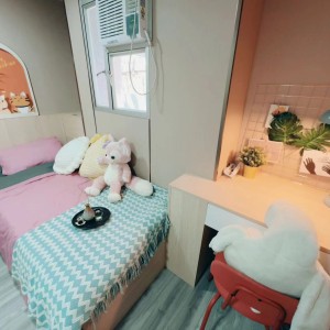 旺角青年公寓AB区A6-独卫单间有窗专业学生公寓，理工16分到都会15分，旺角站270米，生活便捷