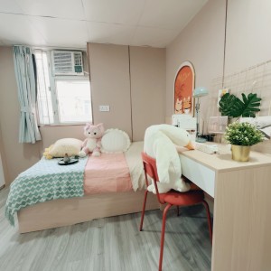 旺角青年公寓AB区A3-独卫单间有窗专业学生公寓，理工16分到都会15分，旺角站270米，生活便捷