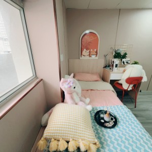 旺角青年公寓AB区A3-独卫单间有窗专业学生公寓，理工16分到都会15分，旺角站270米，生活便捷