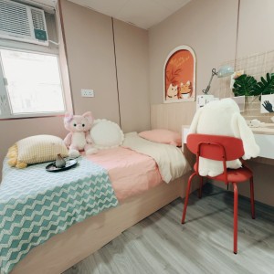 旺角青年公寓AB区A3-独卫单间有窗专业学生公寓，理工16分到都会15分，旺角站270米，生活便捷