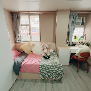 旺角青年公寓AB区A2-独卫单间有窗专业学生公寓，理工16分到都会15分，旺角站270米，生活便捷