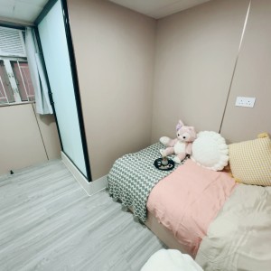 旺角青年公寓AB区B12-独卫超值单间有窗专业学生公寓，理工16分都会15分，旺角站270米，旺角中心地段