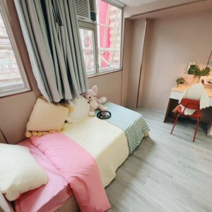 旺角青年公寓AB区B6-独卫超值单间有窗专业学生公寓，理工16分都会15分，旺角站270米，旺角中心地段