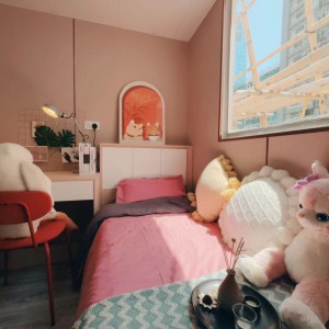 旺角青年公寓AB区B3-独卫超值单间有窗专业学生公寓，理工16分都会15分，旺角站270米，旺角中心地段