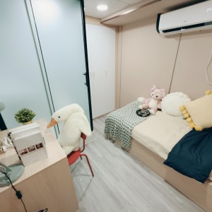 旺角青年公寓AB区B2-独卫超值单间有窗专业学生公寓，理工16分都会15分，旺角站270米，旺角中心地段