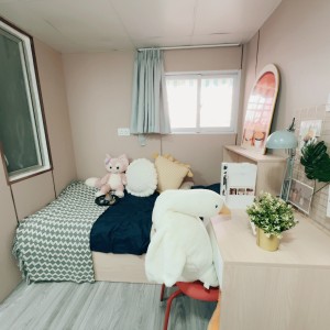 旺角青年公寓AB区B1-独卫超值单间有窗专业学生公寓，理工16分都会15分，旺角站270米，旺角中心地段